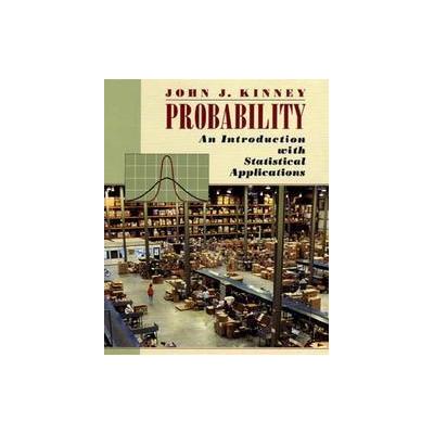 Probability by John J. Kinney (Hardcover - John Wiley & Sons Inc.)