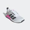 Trainingsschuh ADIDAS PERFORMANCE "DROPSET CONTROL SNEAKER", Gr. 37, cloud weiß, grau five, shock pink, Textil, sportlich, Schuhe