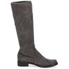 Stiefel CAPRICE "Caprice Stiefel Lederimitat", Damen, Gr. 37, grau (dunkelgrau), Lederimitat, casual, Schuhe