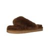 Hausschuh SHEPHERD "Shepherd Hausschuhe Lammfell", Damen, Gr. 40, braun, Lammfell, casual, Schuhe
