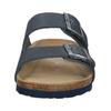 Hausschuh ROHDE "Rohde Hausschuhe Leder", Herren, Gr. 44, blau (ocean), Leder, casual, Schuhe