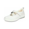 Riemchenballerina LEGERO "Legero Ballerinas Nappaleder", Damen, Gr. 41,5, weiß, Nappaleder, casual, Schuhe