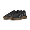 Trainingsschuh PUMA "Fuse 4.0 Sneakers Erwachsene", Gr. 43, schwarz cast iron gum weiß gray beige, Obermaterial: Textil, Synthetik; Futter: Textil; Innensohle: Textil; Laufsohle: Gummi, Schuhe