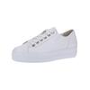 Sneaker PAUL GREEN "Paul Green Sneaker Glattleder", Damen, Gr. 36, weiß, Glattleder, casual, Schuhe