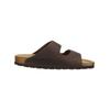 Hausschuh ROHDE "Rohde Hausschuhe Leder", Herren, Gr. 42, braun (mocca), Leder, casual, Schuhe