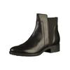 Stiefelette GEOX "Geox Stiefelette Leder", Damen, Gr. 38, schwarz, Leder, casual, Schuhe
