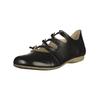 Slipper JOSEF SEIBEL "Josef Seibel Slipper Leder", Damen, Gr. 44, schwarz, Leder, casual, Schuhe