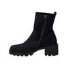 Stiefelette PAUL GREEN "Paul Green Stiefelette Veloursleder", Damen, Gr. 38, schwarz, Veloursleder, casual, Schuhe