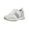Sneaker PAUL GREEN "Paul Green Sneaker Leder", Damen, Gr. 37, weiß kombi, Leder, casual, Schuhe
