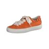 Sneaker PAUL GREEN "Paul Green Sneaker Nubukleder", Damen, Gr. 38,5, orange, Nubukleder, casual, Schuhe