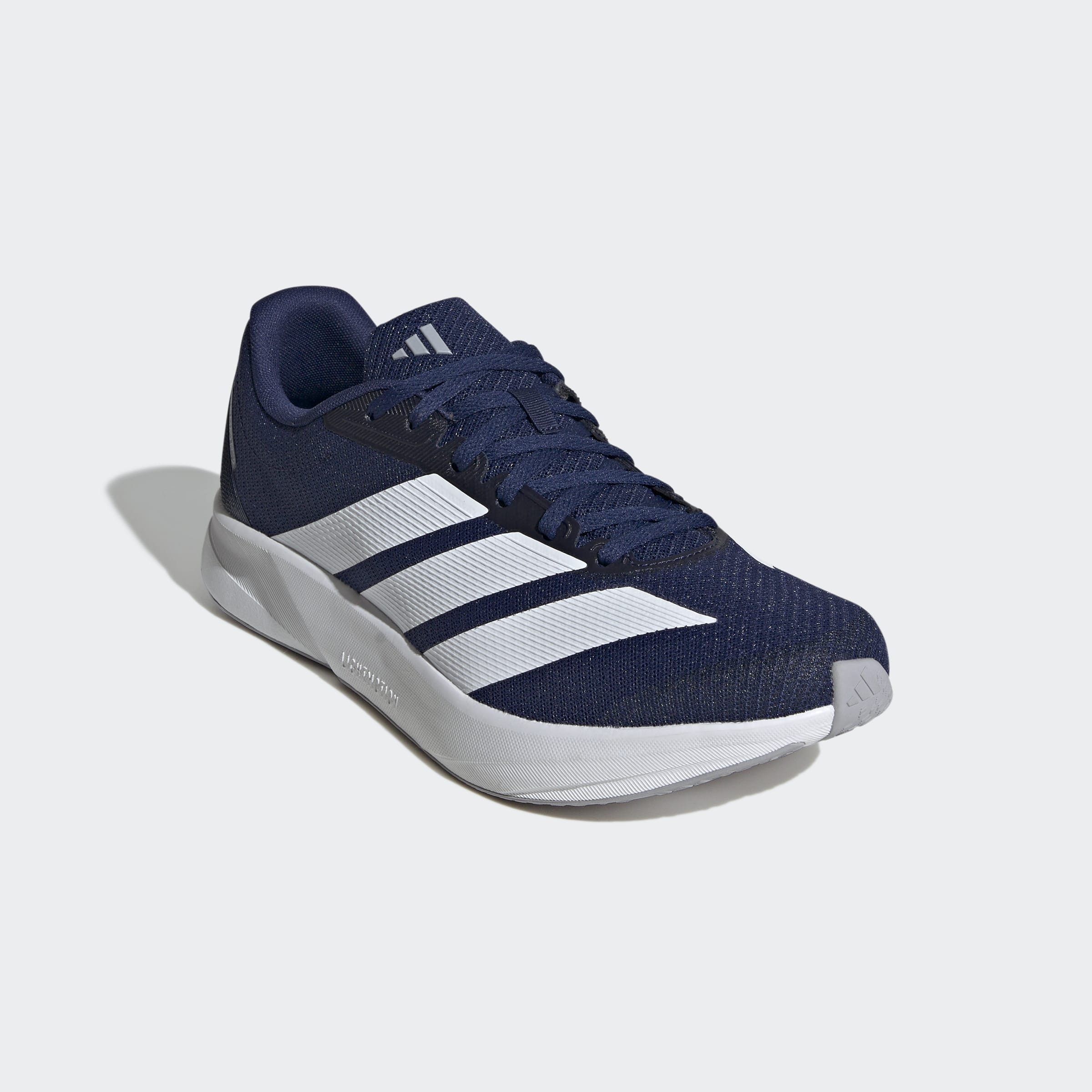 Laufschuh ADIDAS PERFORMANCE "DURAMO RC2", Herren, Gr. 44,5, blau (dunkelblau, cloud weiß, halo silber), Textil, Schuhe Laufschuh