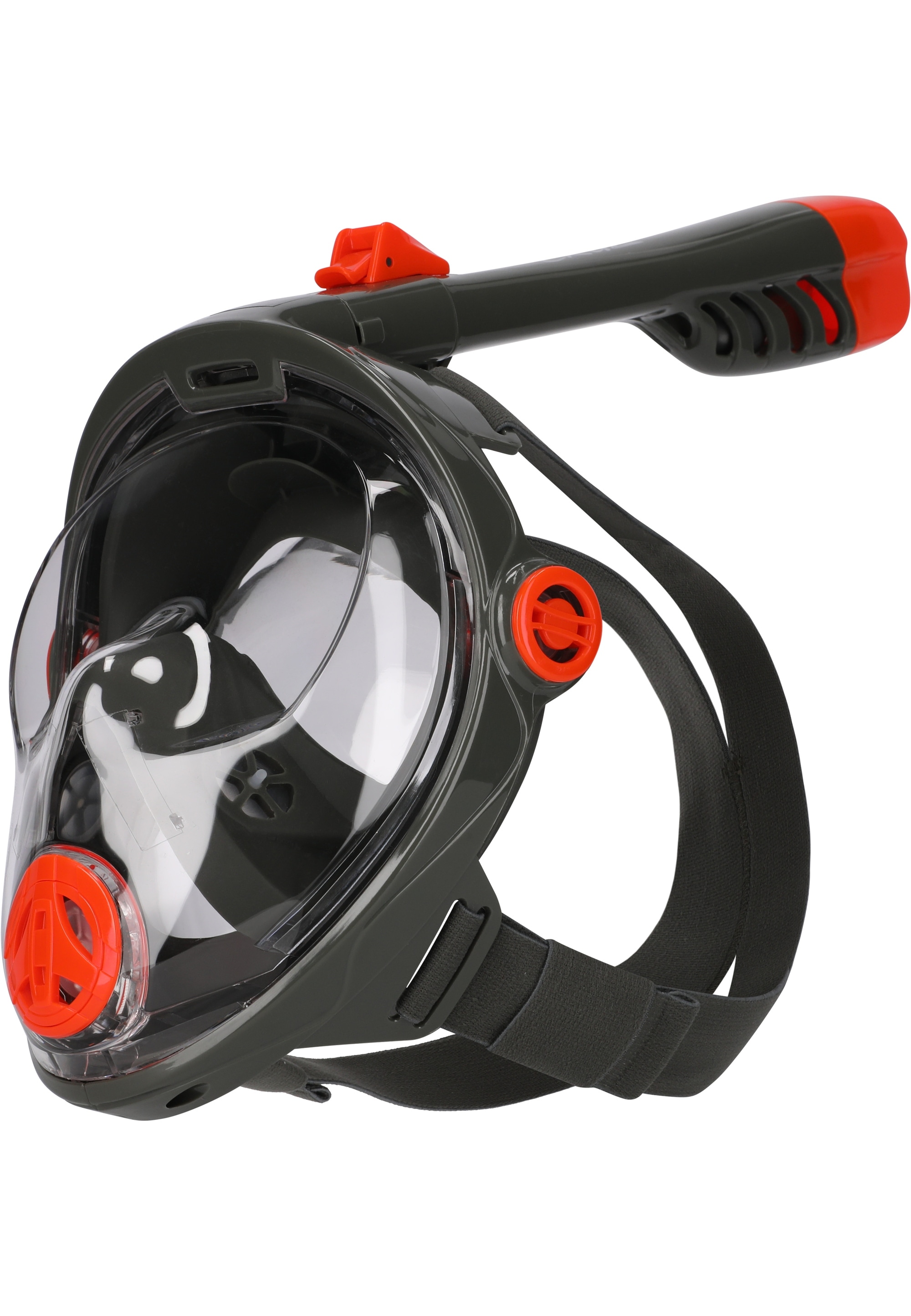 Taucherbrille REZO "Bullhead", schwarz, Sportbrillen, Damen, mit 180-Panorama-Design Image