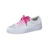 Sneaker PAUL GREEN "Paul Green Sneaker Glattleder", Damen, Gr. 38,5, bunt (weiß, pink), Glattleder, casual, Schuhe