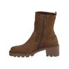 Stiefelette PAUL GREEN "Paul Green Stiefelette Veloursleder", Damen, Gr. 40,5, braun (toffee), Veloursleder, casual, Schuhe