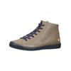 Schnürstiefelette SOFTINOS "softinos Stiefelette Leder", Damen, Gr. 37, braun (schlamm), Leder, casual, Schuhe