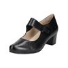 Pumps CAPRICE "Caprice Pumps Leder", Damen, Gr. 38, schwarz, Leder, casual, Schuhe