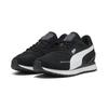 Sneaker PUMA "Road Rider Suede Sneakers Erwachsene", Gr. 38, schwarz, weiß galactic gray, Obermaterial: Leder, Textil; Futter: Textil; Innensohle: Textil; Laufsohle: Gummi, Schuhe