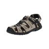 Sandale GEOX "Geox Wanderschuhe Lederimitat", Kinder, Gr. 44, grau (taupe), Lederimitat, casual, Schuhe