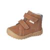 Stiefelette PEPINO "Pepino Stiefelette Leder/Textil", Kinder, Gr. 26, gelb (curry), Leder, Textil, casual, Schuhe