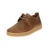 Schnürschuh CLARKS "Clarks Halbschuhe Leder", Herren, Gr. 45, braun, Leder, casual, Schuhe