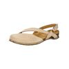 Ballerina EL NATURALISTA "El Naturalista Ballerinas Nubukleder", Damen, Gr. 38, beige (cream), Nubukleder, casual, Schuhe