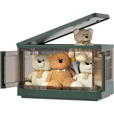 Ersandy - Aufbewahrungsbox aus Kunststoff, 32 l, faltbare Aufbewahrungsbox, Aufbewahrungsbox, mit Image