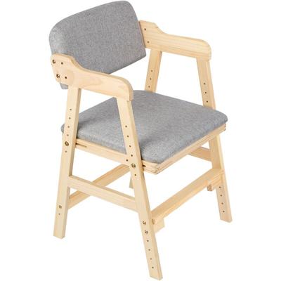 Kinderstuhl höhenverstellbar Stühlchen mit Armlehnen und Rückenlehne Kindersitzmöbel Sitzhocker Image