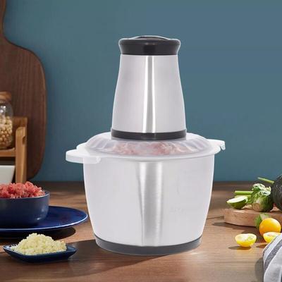 Gojoy - Zerkleinerer Küche Elektrisch, 3L Edelstahl Fleischwolf 300W 1000RPM Multizerkleinerer