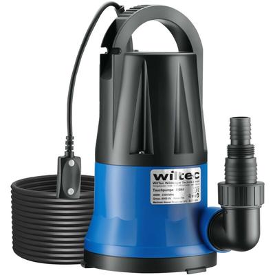 Wiltec - Tauchpumpe 400 w, Schmutzwasserpumpe mit max. Fördermenge 6000 l/h, Pumpe zum Absaugen von Image