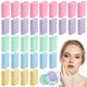 600 Pcs Round Pva Facial Sponge Pads, Compact Cleansing Makeup Sponges In 5 Colors, Expandable Wash Discs For Beauty And Skincare