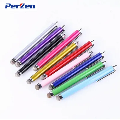 3000pcs/lot Colorful Universal Capacitive Cloth Stylus Touch Handwriting Pen for iPhone 5s 6s plus