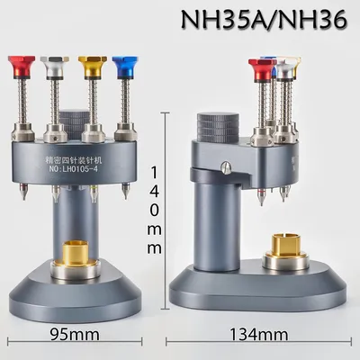 4 Pins Automatic Watch Hand Installing and Fitting Tools 8935 NH35 Watch Needle Installation Tool for Watch Repairing Tools Kits