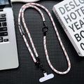 Nuovo cinturino per telefono unisex regolabile 2 in 1, borsa a tracolla da appendere al collo con cinturino anti-perdita per uso portatile all'aperto