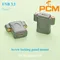 Panel mount Type-C female to female coupler with screw lock USB 3.1 10 Gbps Super speed charging adapter for patch panel，2Pcs