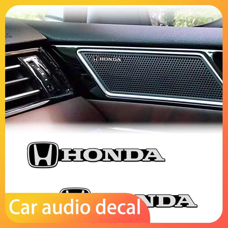 Stereo-Aufkleber, Auto-Audio-Dekoration, Abzeichen für Honda CBR300RR CBR600RR CBR1000RR CBR500R CBR650F VFR800 1200 VTX1300 Image