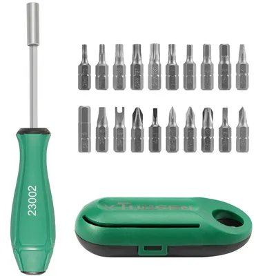 17/21-teiliges Multi-Bit-Ratschenschraubendreher-Set mit Sockel, magnetisches Handwerkzeug-Set, Mehrzweck-Steckschlüssel- und Bit-Schraubendreher-Set