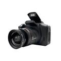 Fotocamera digitale da 16 megapixel con zoom 16x 1080p, stabilizzazione digitale dell'immagine, include batteria da 600 mAh, obiettivo rimovibile da 2,4 pollici, videocamera domestica, capacità