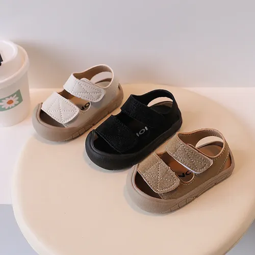 Chaussures à la mode pour filles, sandales à semelles souples pour enfants, chaussures simples