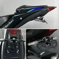 Support de plaque d'immatriculation pour YAMAHA MT03 MT25 YZF R3 R25 2015 – 20224, accessoires de moto, support arrière, éliminateur de garde-boue de lumière LED