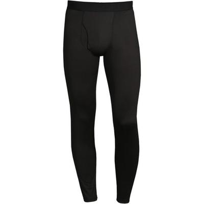 Stretch Thermaskin Thermal Long Johns, Men, size: 40-42, regular, Black, Spandex/Poly-blend, by Lands' End