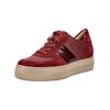 Sneaker PAUL GREEN "Paul Green Sneaker Veloursleder", Damen, Gr. 38, rot lack, Veloursleder, casual, Schuhe