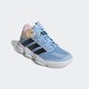 Handballschuh ADIDAS PERFORMANCE "COURT STABIL HALLENSCHUH", Gr. 40,5, cloud weiß, bright royal, team solar orange, Textil, Synthetik, sportlich, Schuhe