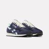 Sneaker REEBOK CLASSIC "CLASSIC NYLON", Gr. 48,5, vector navy, glitch aqua, vintage chalk, Leder, Textil, Synthetik, sportlich, Schuhe