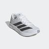 Laufschuh ADIDAS PERFORMANCE "DURAMO RC2", Gr. 38,5, cloud weiß, grau five, halo silber, Textil, sportlich, Schuhe