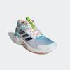 Handballschuh ADIDAS PERFORMANCE "CRAZYFLIGHT 6 MID FÜR HALLENSPORTARTEN", Gr. 41, weiß (cloud weiß, dunkelblau, cloud weiß), Textil, Synthetik, sportlich, Schuhe, Handballschuh, Volleyballschuh
