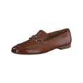 Slipper PAUL GREEN "Paul Green Slipper Glattleder", Damen, Gr. 39, braun (cognac), Glattleder, elegant, Schuhe