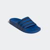 Badesandale ADIDAS ORIGINALS "ADILETTE SLIDES", Gr. 47, blau, core schwarz, blau, Synthetik, sportlich, Schuhe