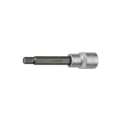 Promat - Steckschlüsseleinsatz SW8mm 1/2Zoll L.100mm Innen-6KT f.4KT-Antrieb Image