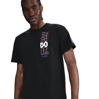 PSG Nike Just Do It T-Shirt - Black Image