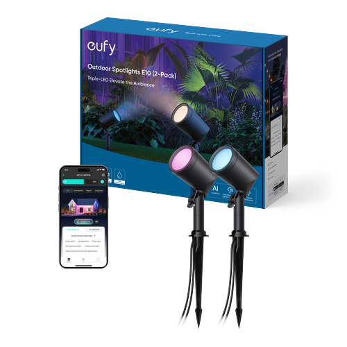eufy Outdoor Spotlights E10 (2pack)